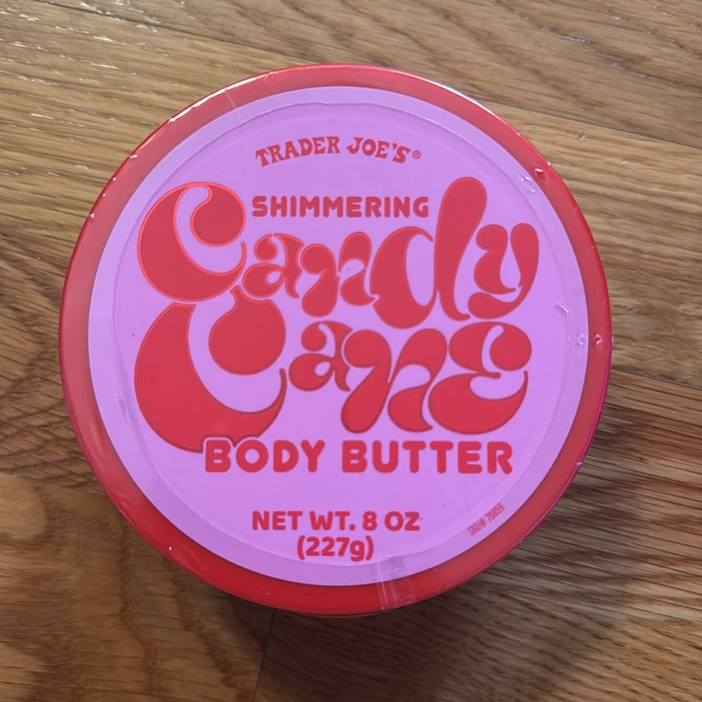 Trader Joe’s candy cane body butter